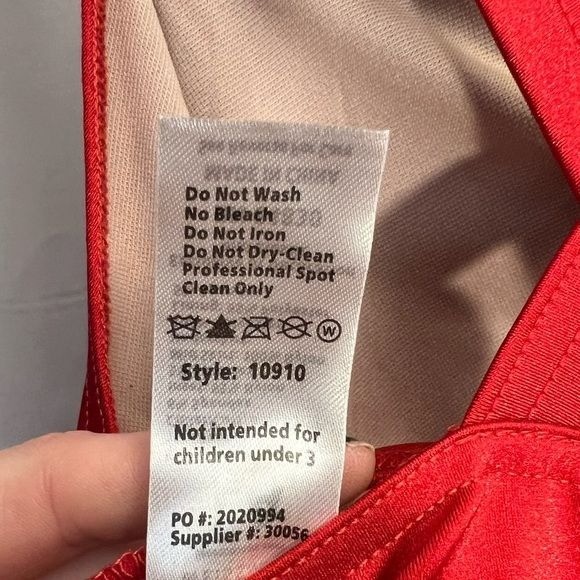 Weissman Dance Costume Menswear Party Dress Retro Red Size Adult Large NEW