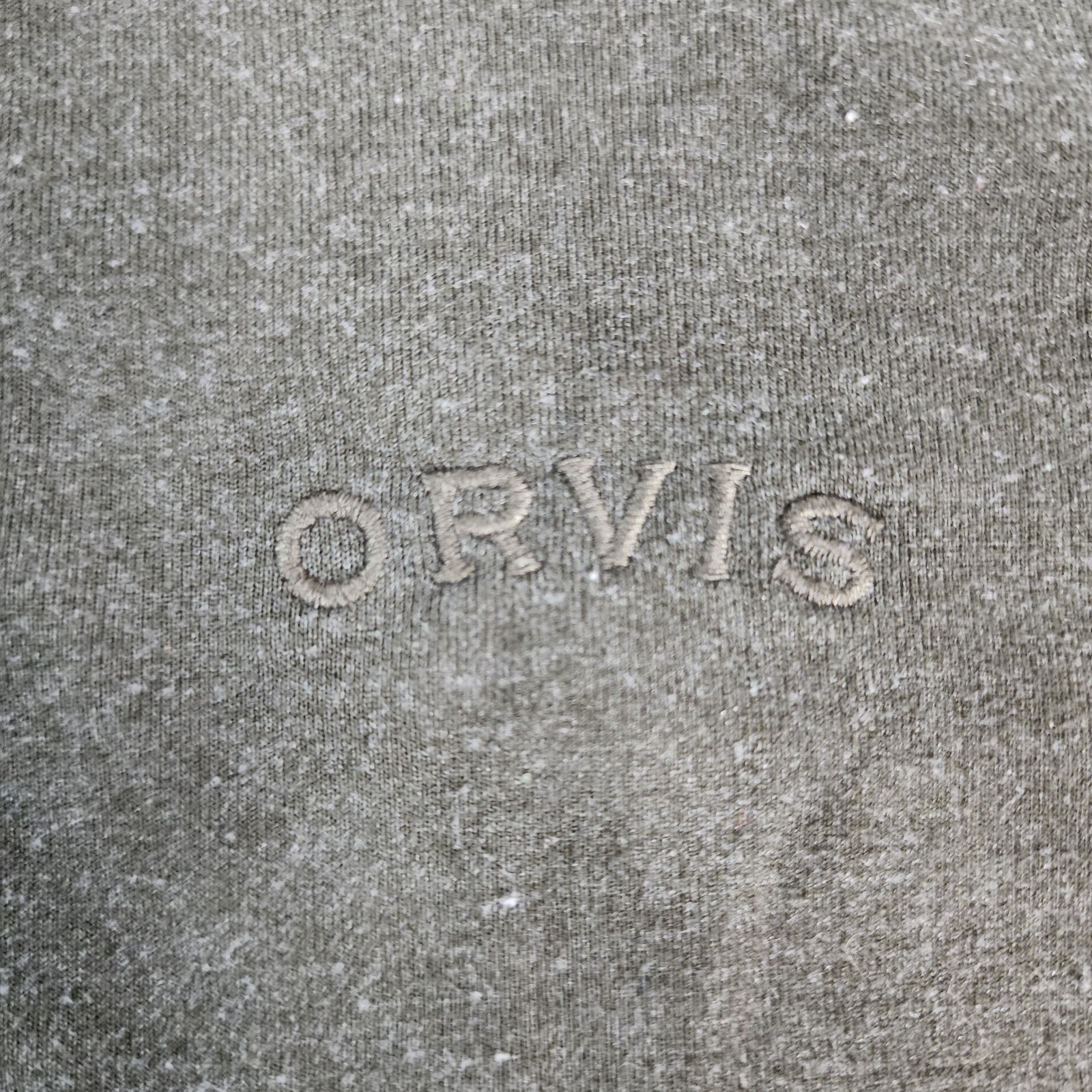 Orvis Sweater Mens Large Green Pullover Zip Sweatshirt Outdoors Fish Trout Bum