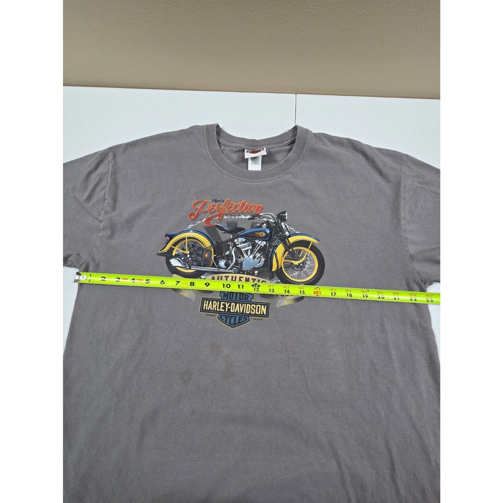 2009 Harley-Davidson Lombardi’s Staten Island New York Graphic T-Shirt XL Gray
