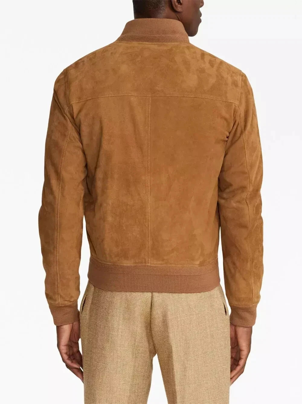 Brown Suede Leather Jacket Men Bomber/Flight All Size XS S M L XL XXL 3XL 4XL