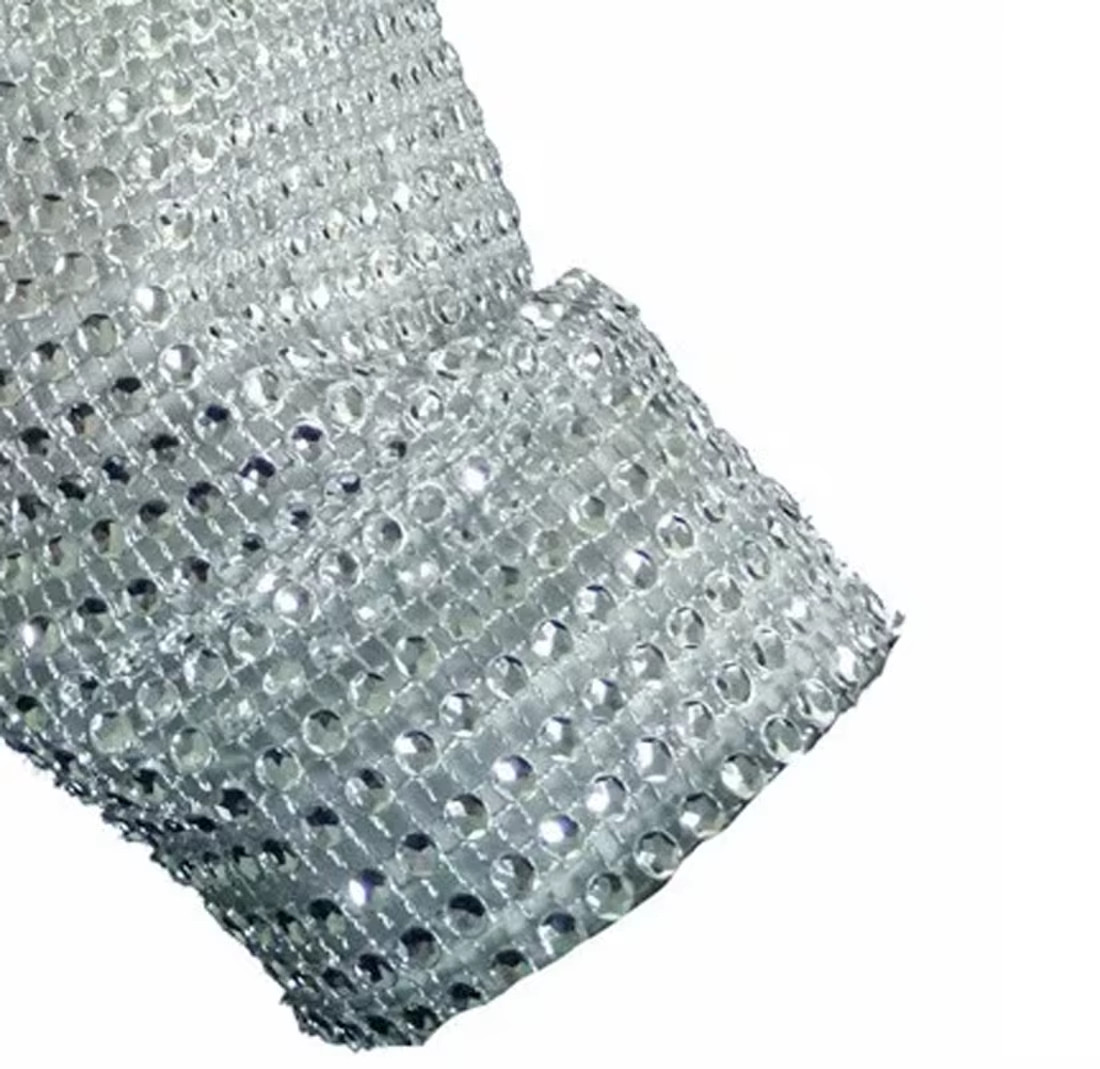 Role Playing Handmade Imitation Diamond Sparkling Concert Gloves