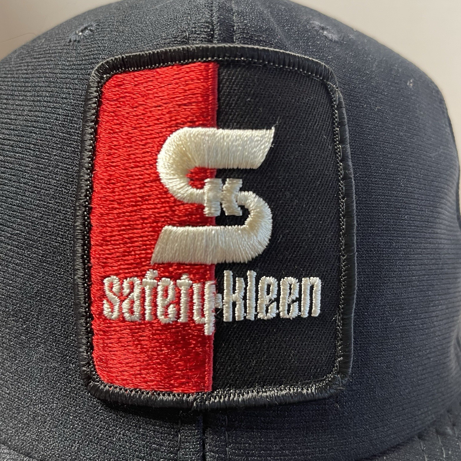 SAFETY-KLEEN Black Snap Back Hat Embroidered Logo Patch 🇺🇸