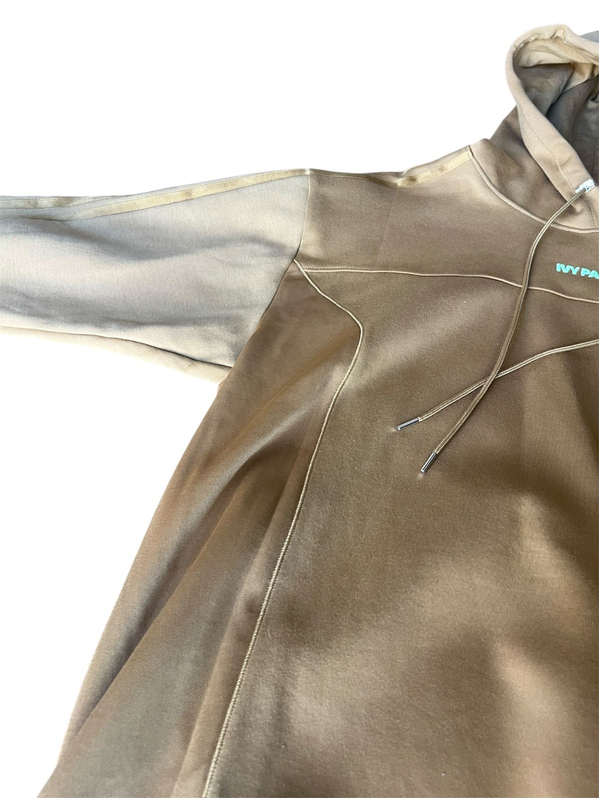 Adidas IVY PARK Mesa Brown Hoodie S Pullover Gender Neutral Streetwear Baggy