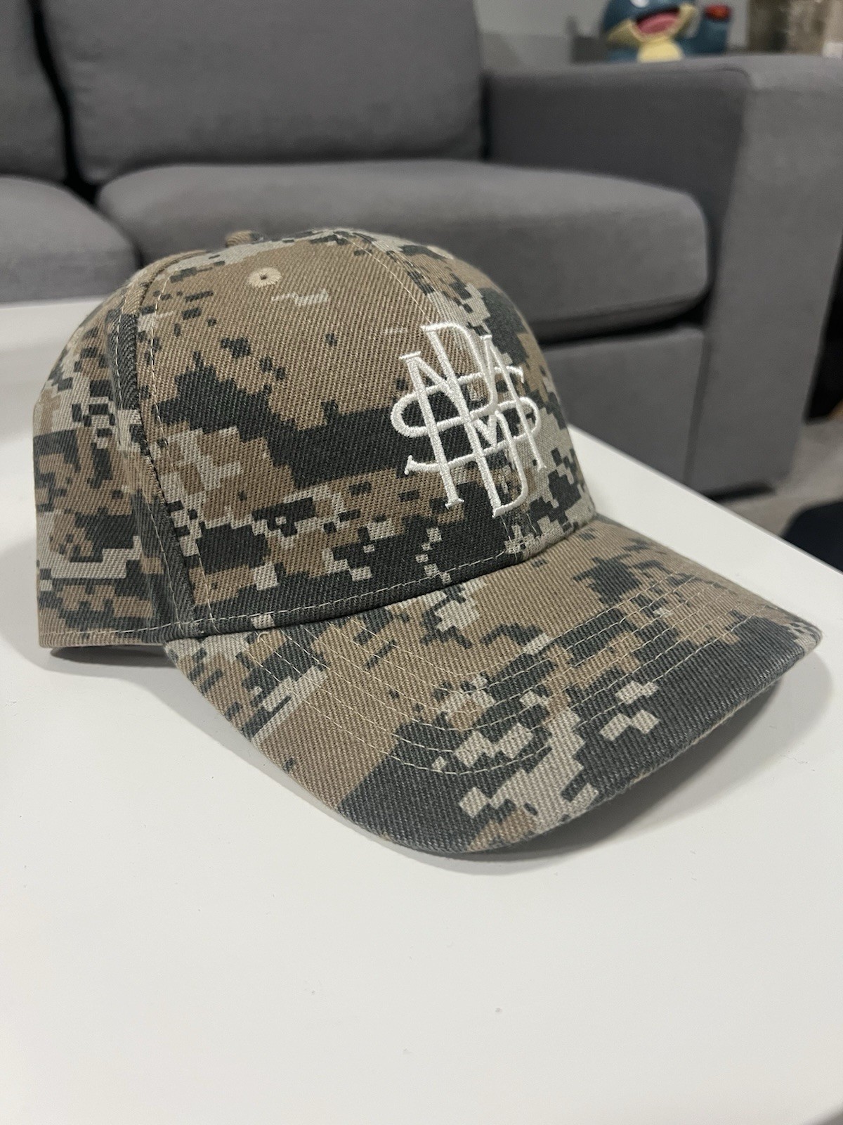 Beams Japan Digi Camo Strapback Hat Cap OS