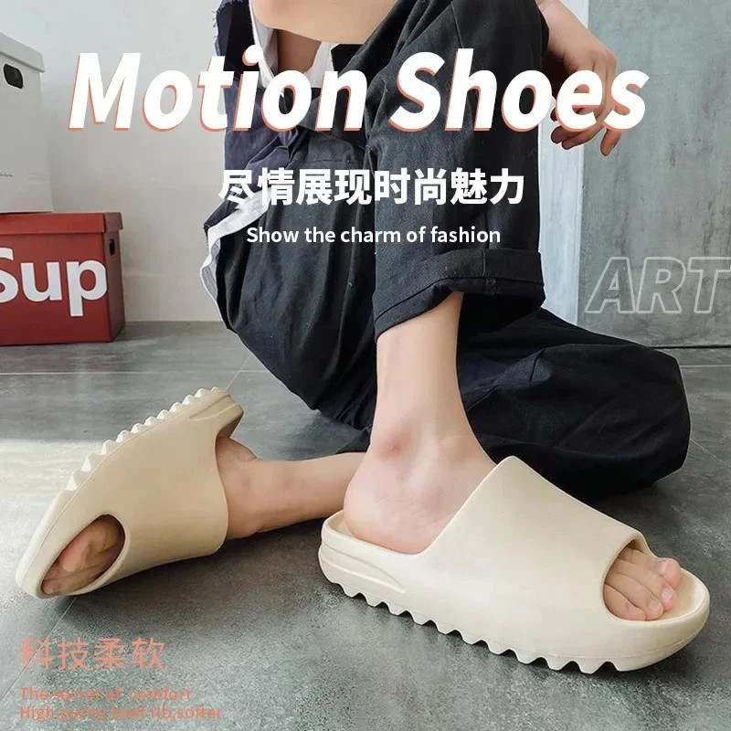 EVA Platform Slide Slippers Non Slip Soft House Shoes Indoor Outdoor Unisex