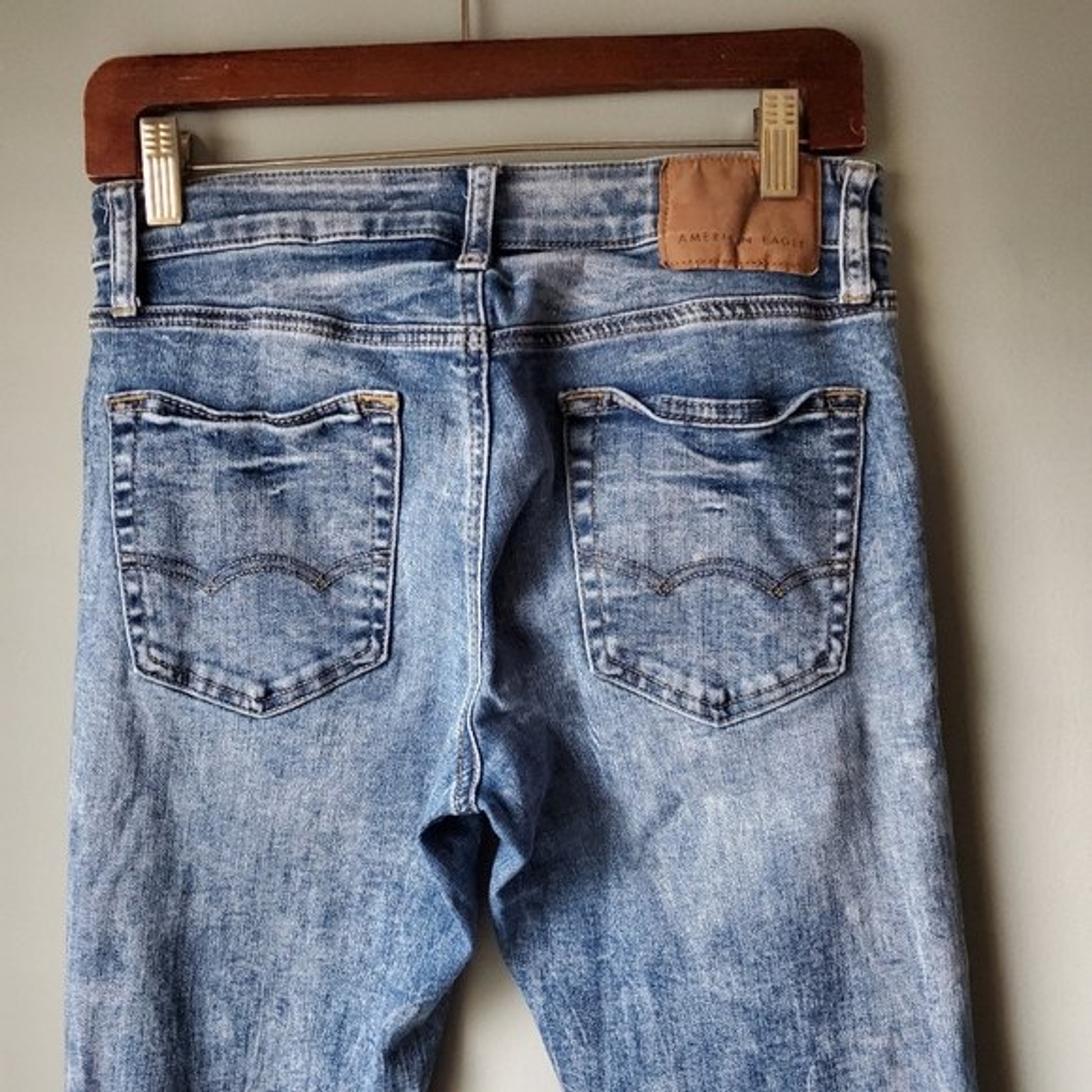 American Eagle Men’s Distressed Next Level Flex Jeans Size 30×32