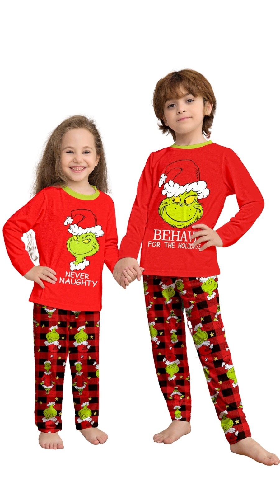 Christmas Family Matching Pajama Sets, Pets, Assorted Prints, Soft Fabric