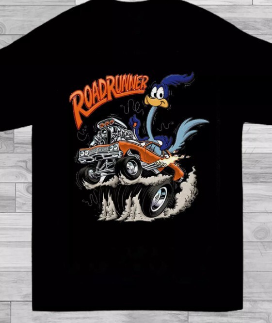 Rat Fink Art Plymouth Road Runner T-Shirt Gift For Father Day