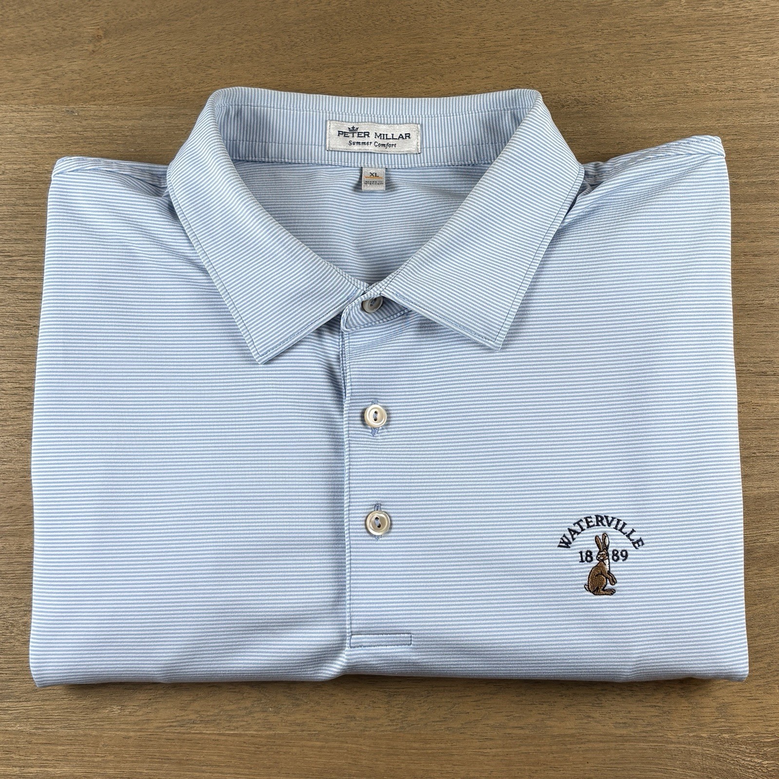 Peter Millar x Waterville Golf Links Summer Comfort Performance Golf Polo Men XL