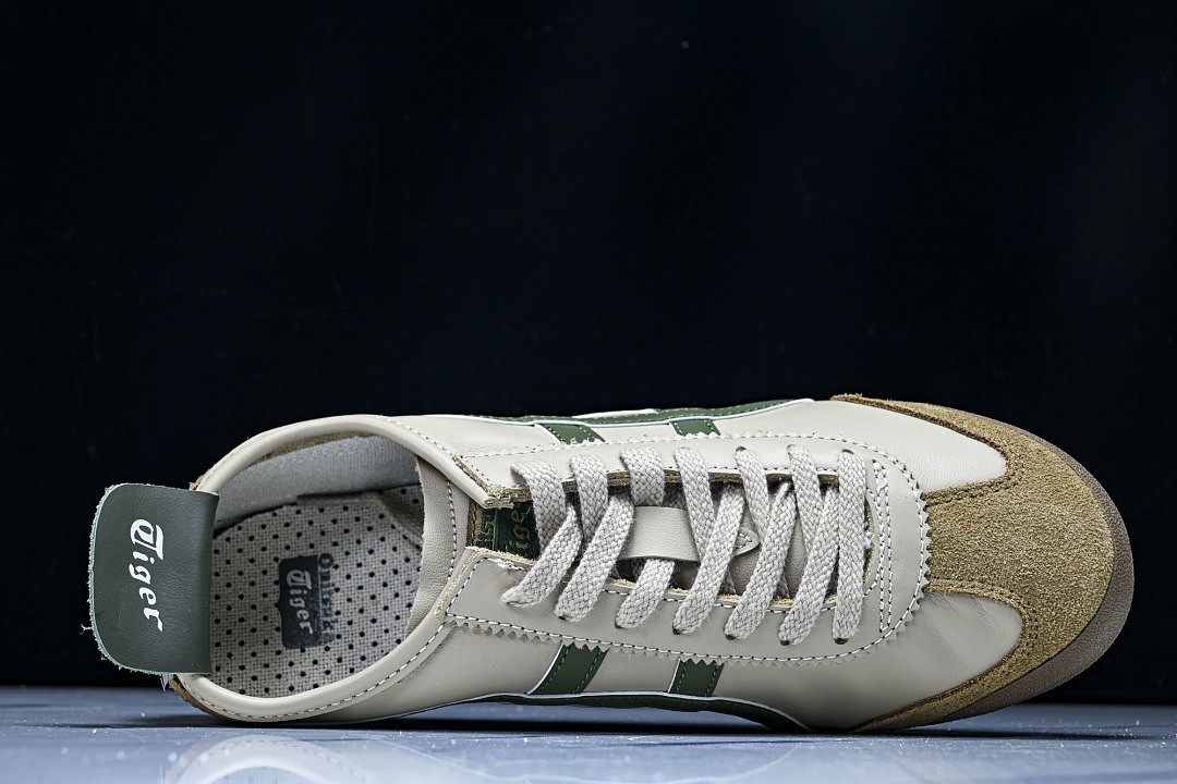 Onits*ka Tiger Mexico66 Beige Grass Green 1183C102-250 Unisex Size 4-11