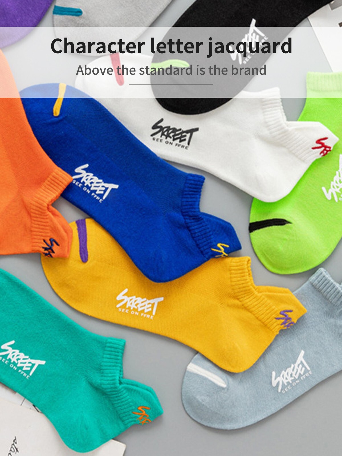 10 Pairs Socks | Ultra-Thin Low Cut Invisible Socks | Breathable for Casual Wear