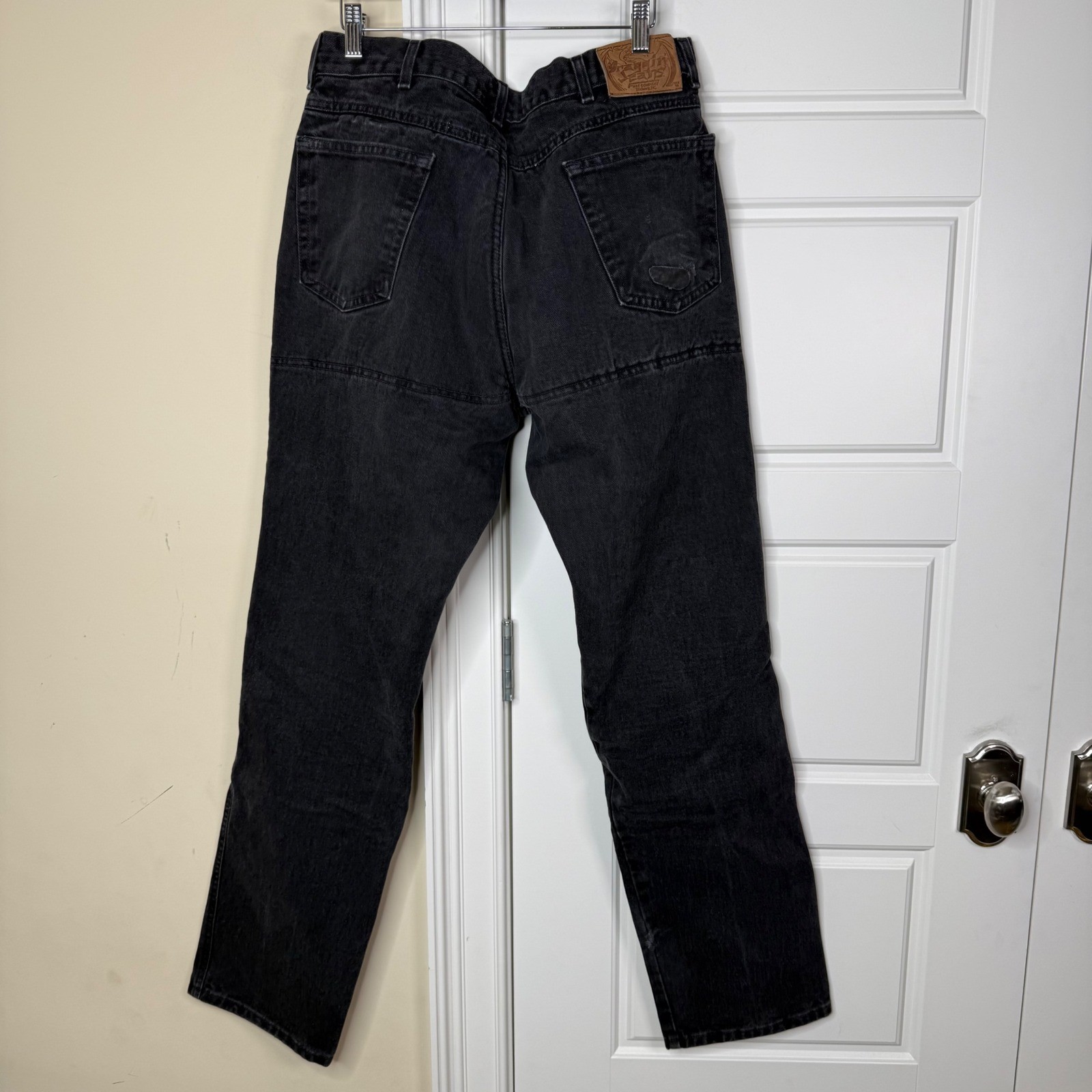 Draggin Jeans Motorcycle Jeans Men 36/34 (35/34) Black Kevlar Lined Riding Biker