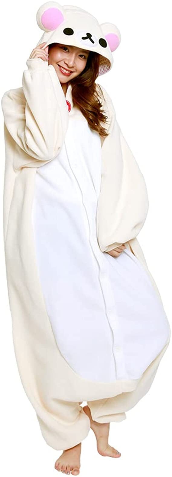 SAZAC Authentic Korilakkuma Kigurumi One size – Perfect for Halloween or Cosy