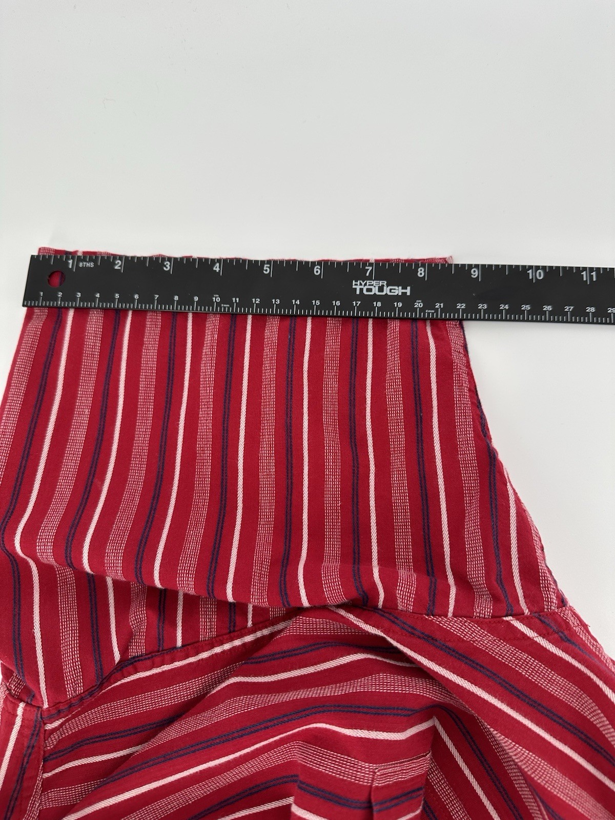 Chaps Ralph Lauren Easy Care Button Up Shirt Mens Size L Red Plaid