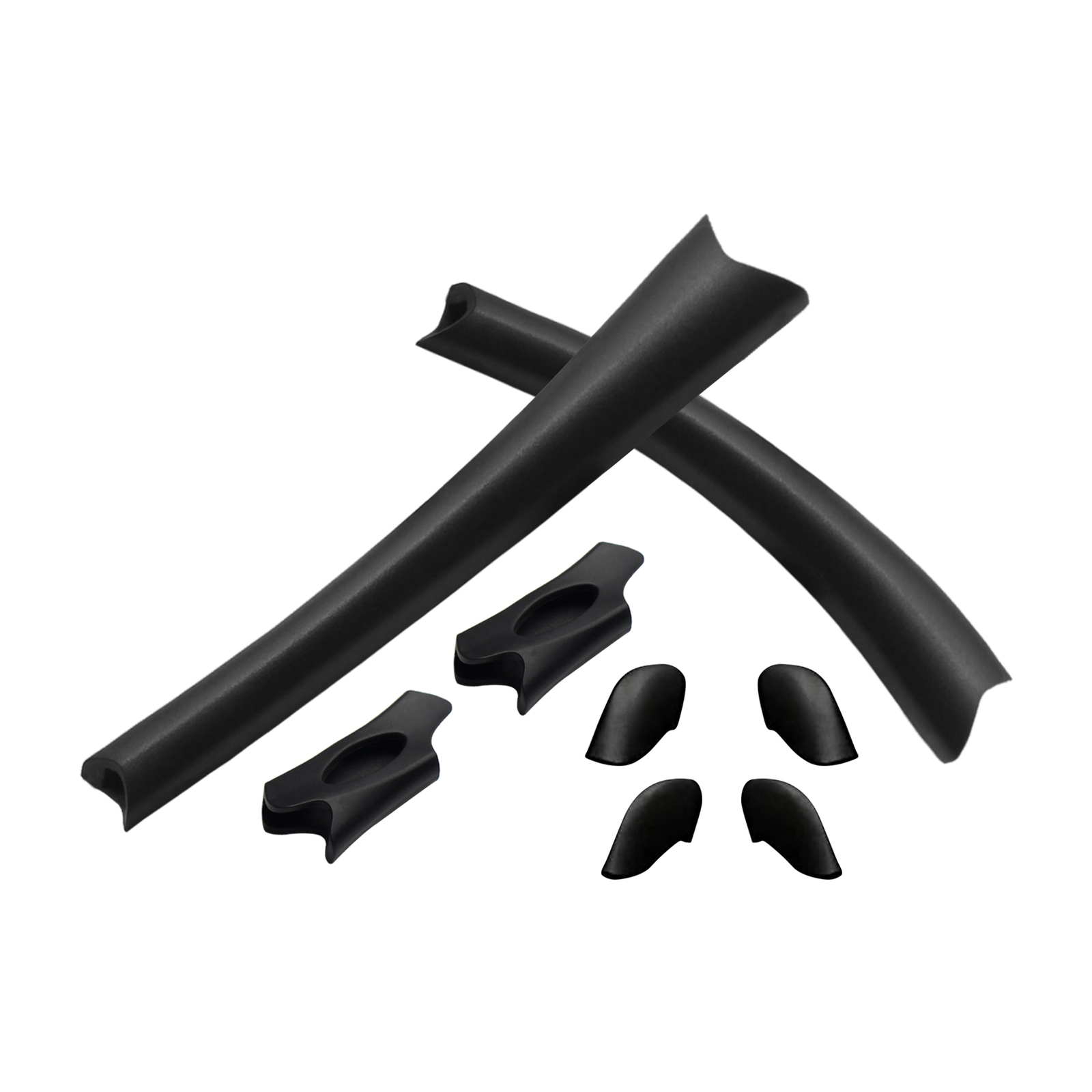Silicone Replacement Ear Socks & Nose Piece For-Oakley Flak Jacket XLJ Options