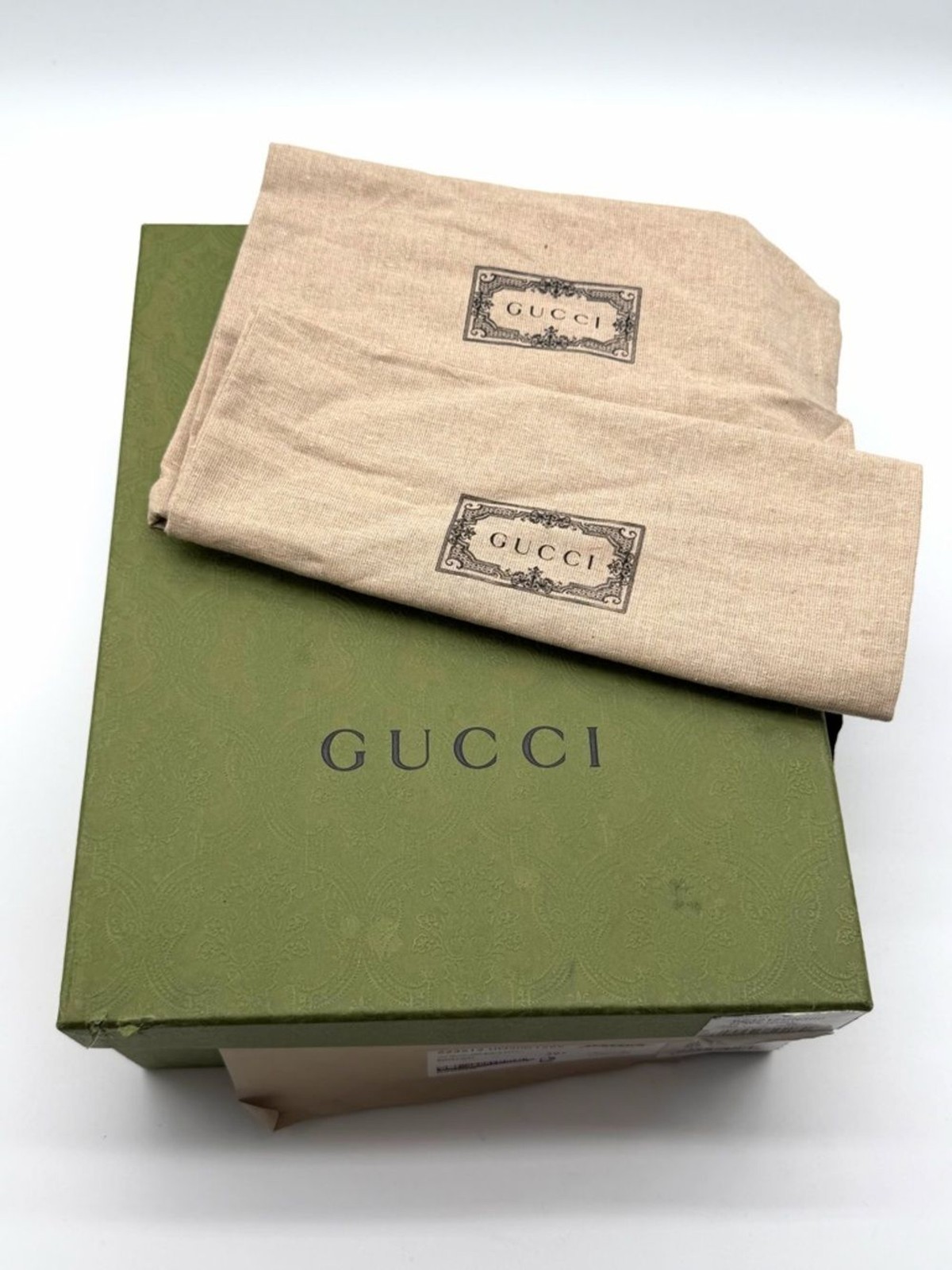 Gucci Angelina GG Monogram Platform in Black Denim Slide Sandals EU 39.5 US 9.5