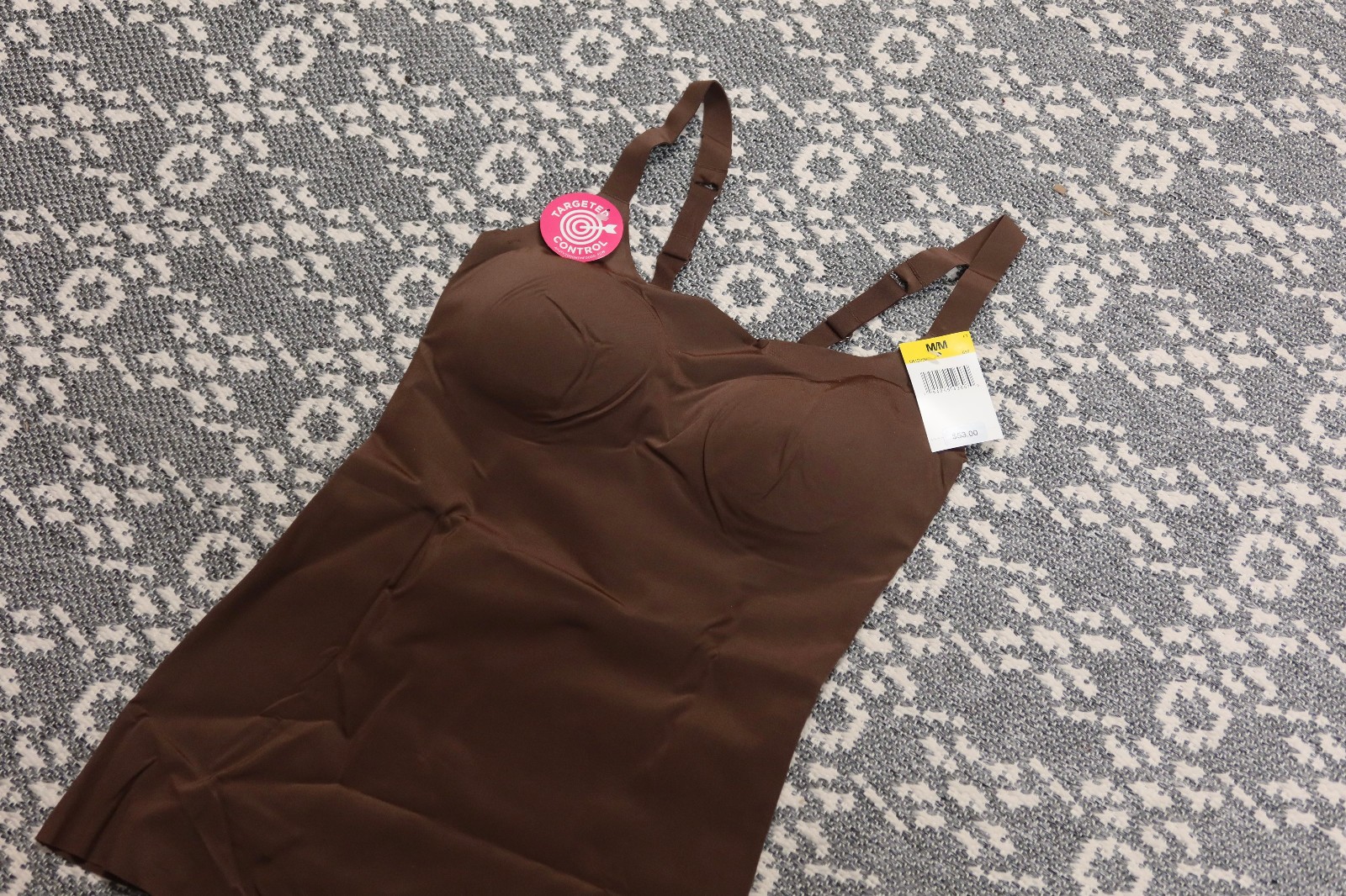 New Maidenform Womens Shapewear Firm Control Cami Tank – Brown – Medium – DMS086