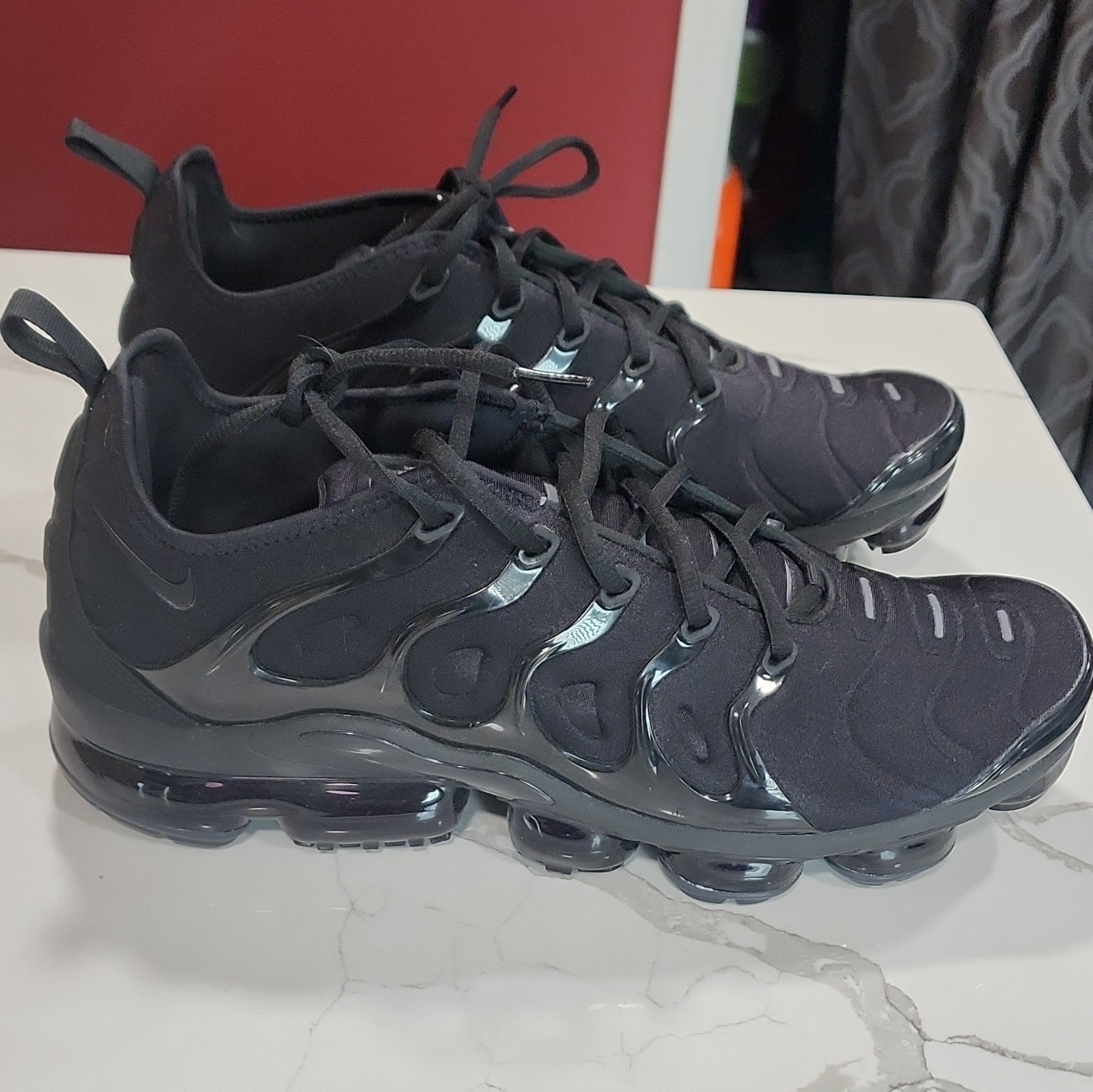 Nike Air VaporMax Plus Low Triple Black Black/Dark Gray 924453-004 Men’s