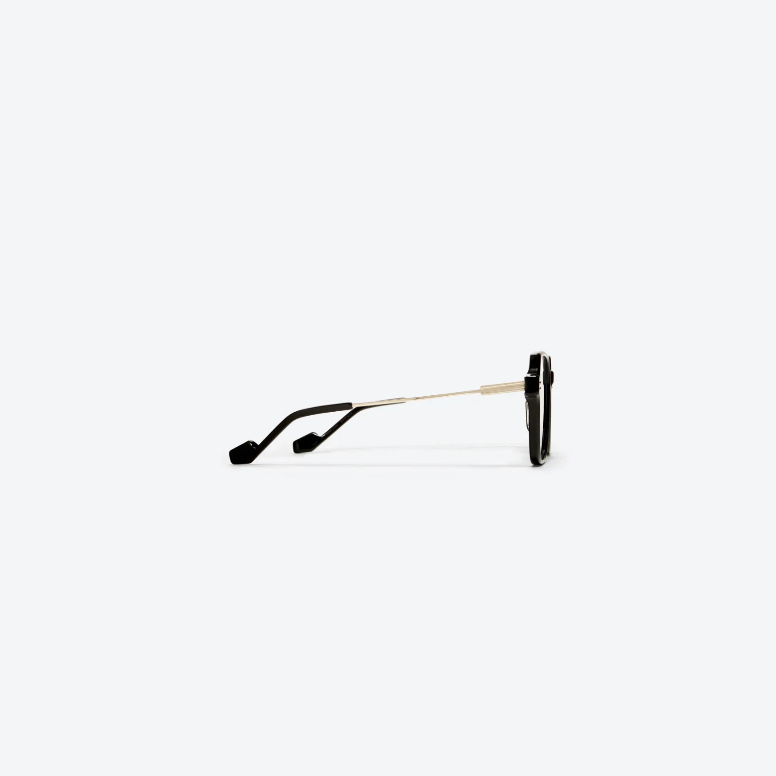 Gentle Monster Jeff 01 Black combination square Eyeglass Black/Clear New
