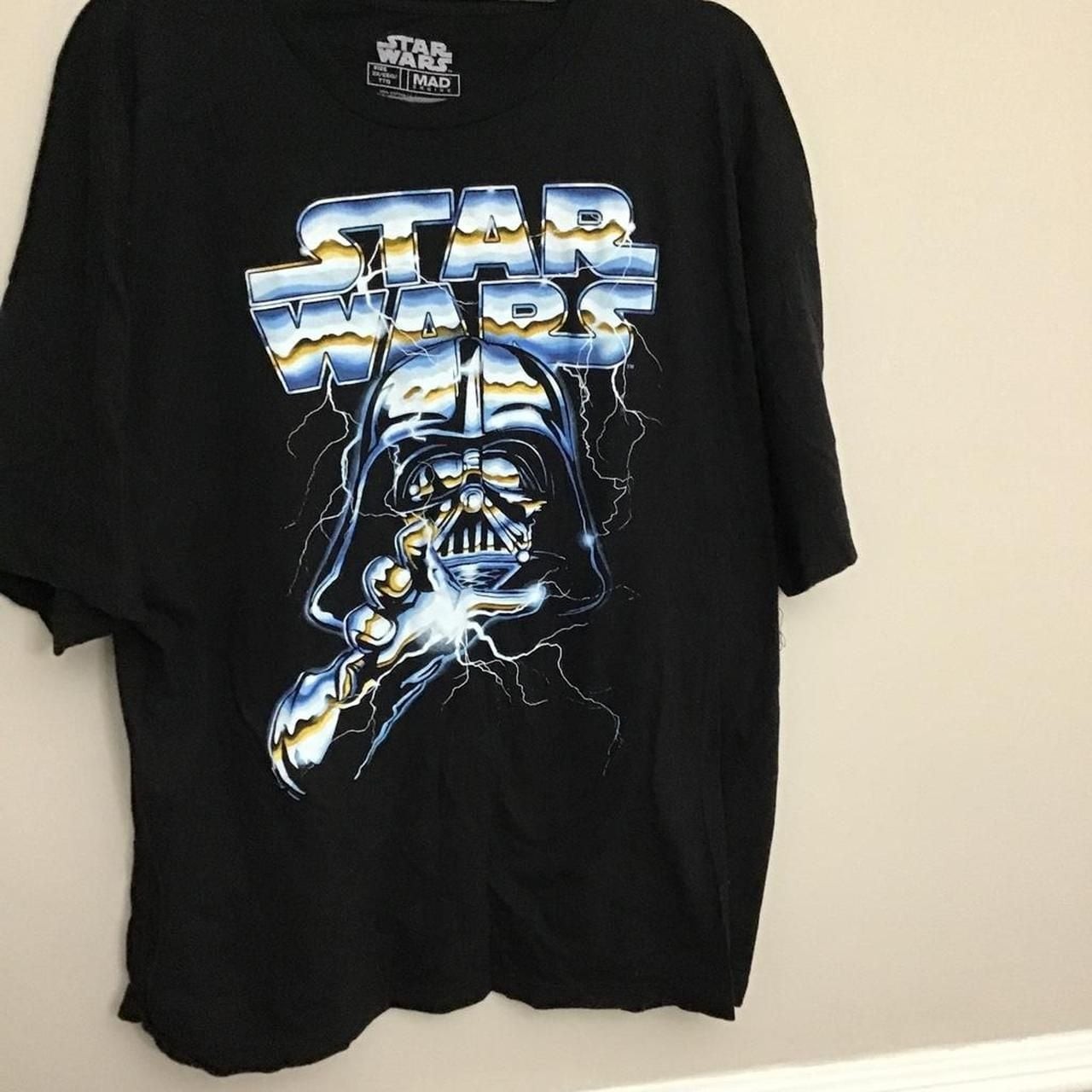 Mad Engine Star Wars Darth Vader Lightning Graphic T-Shirt