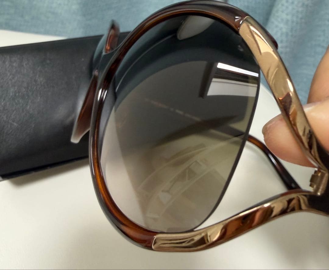 FENDI Sunglasses Zucca Pattern Temples