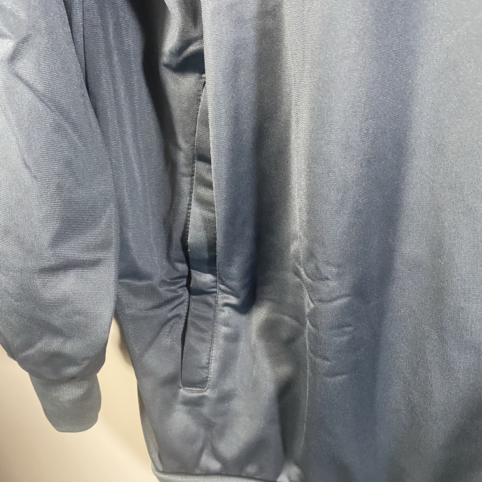 Greystone Big and Tall Track Jacket Mens 6XL Gray Full ZIp