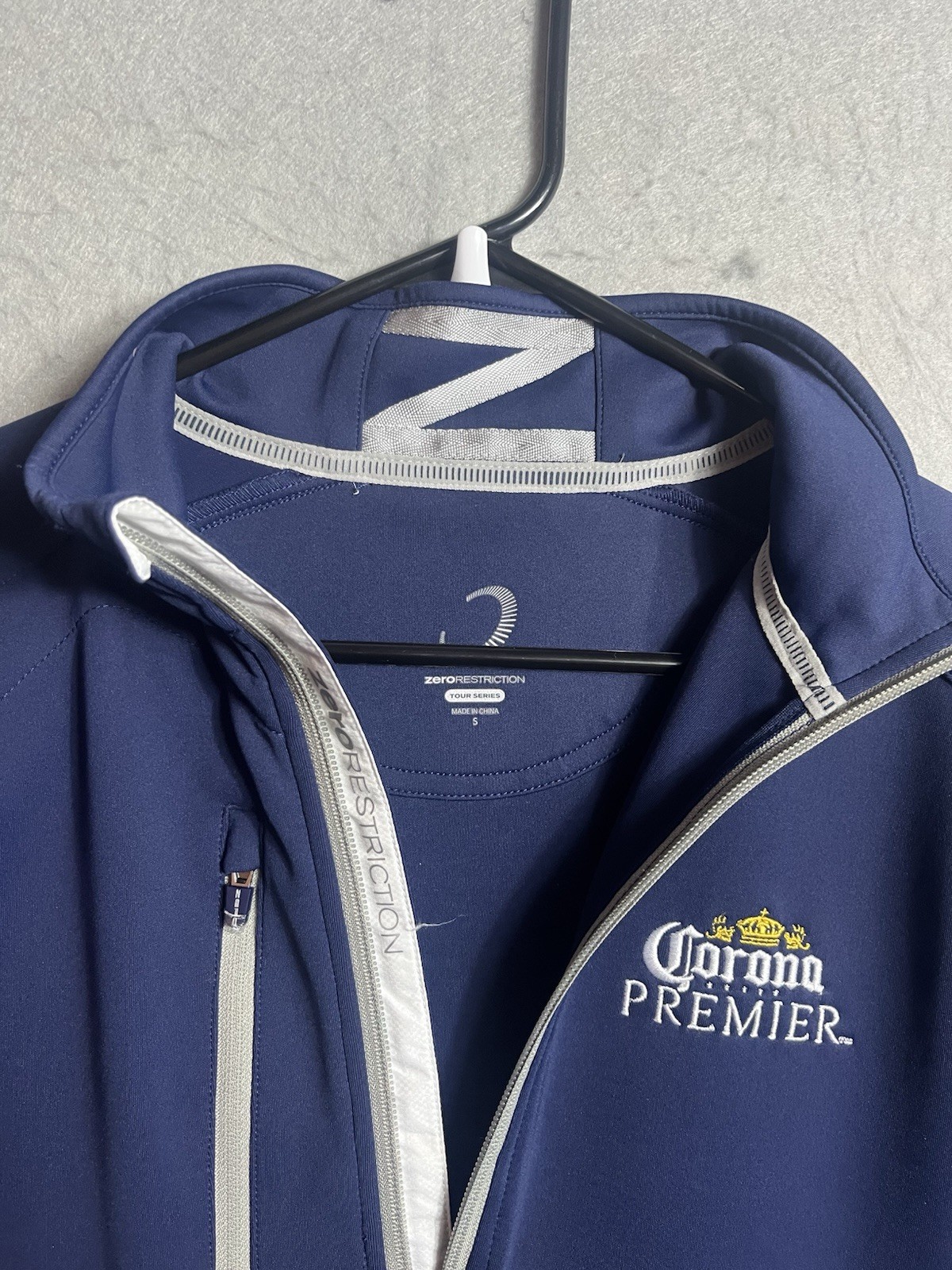Zero Restriction Tour Series 1/4 Zip Pullover Corona Premier Jacket Mens Small S