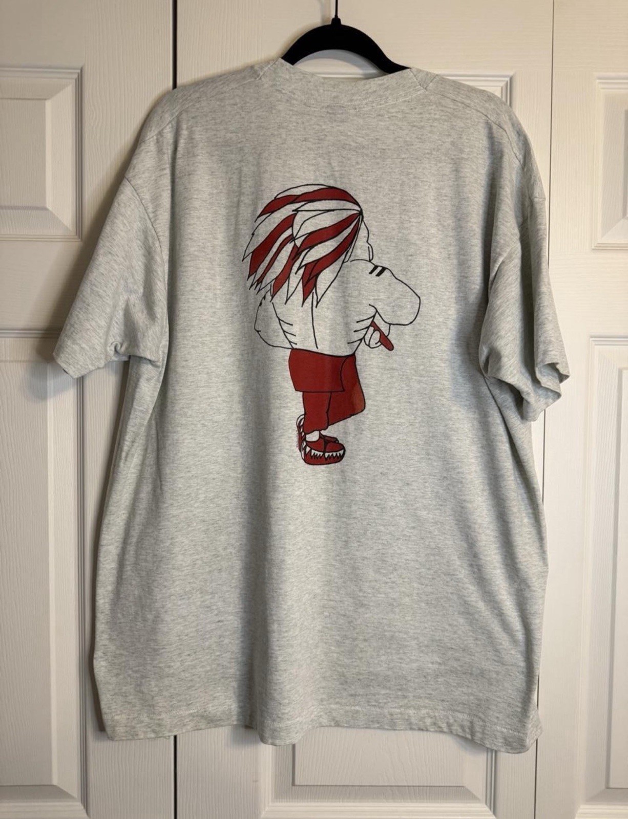 Vintage Single Stitch Fruit of the Loom Graphic T-Shirt 2XL Cotton Blend USA
