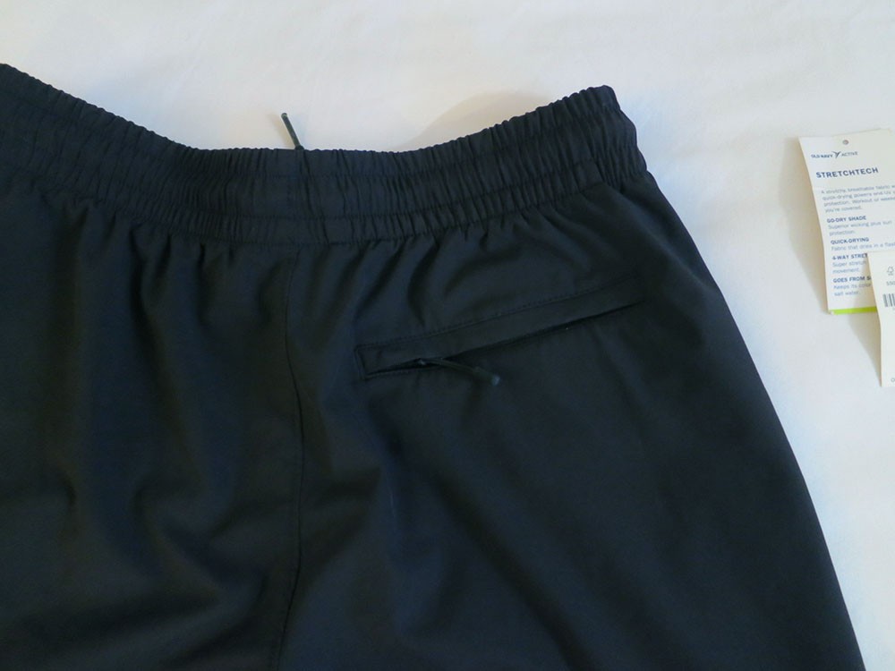 ~Old Navy Active Go-Dry Shade Hybrid 9-inch Jogger Shorts Black XS X-Small 30~