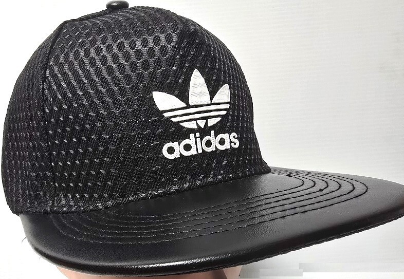 ADIDAS FLAT LEATHER VISOR BASEBAL CAP – SELECT YOUR COLOR
