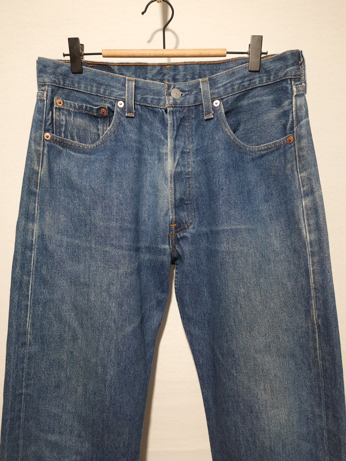 Levi`s 501 Vintage jeans made in USA 1996 W 32 L32 100% cotton