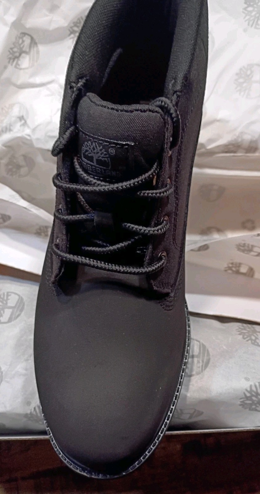 Mens Timberland Heritage Premium Mid Lace Chukka Boot Sz 11.0 Black Brand New 🎁