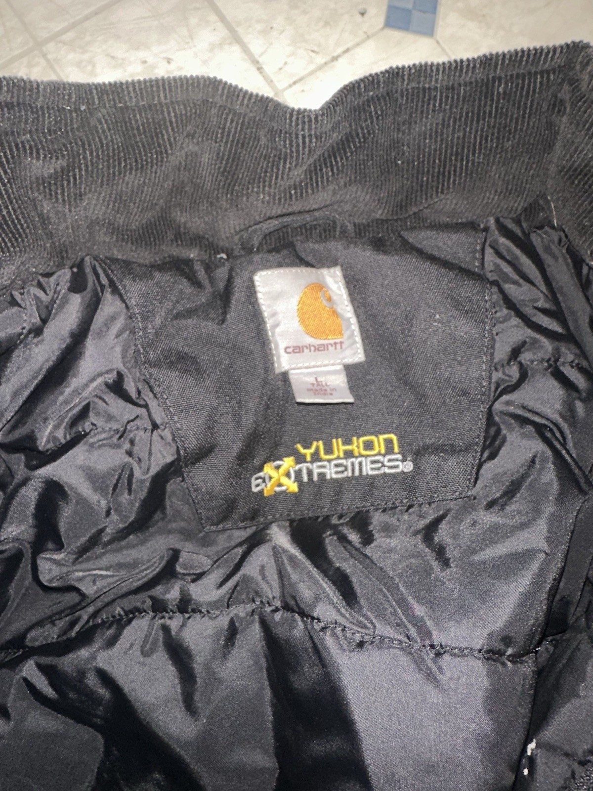 Carhartt Yukon Extremes Insulated Coveralls Black Size Large