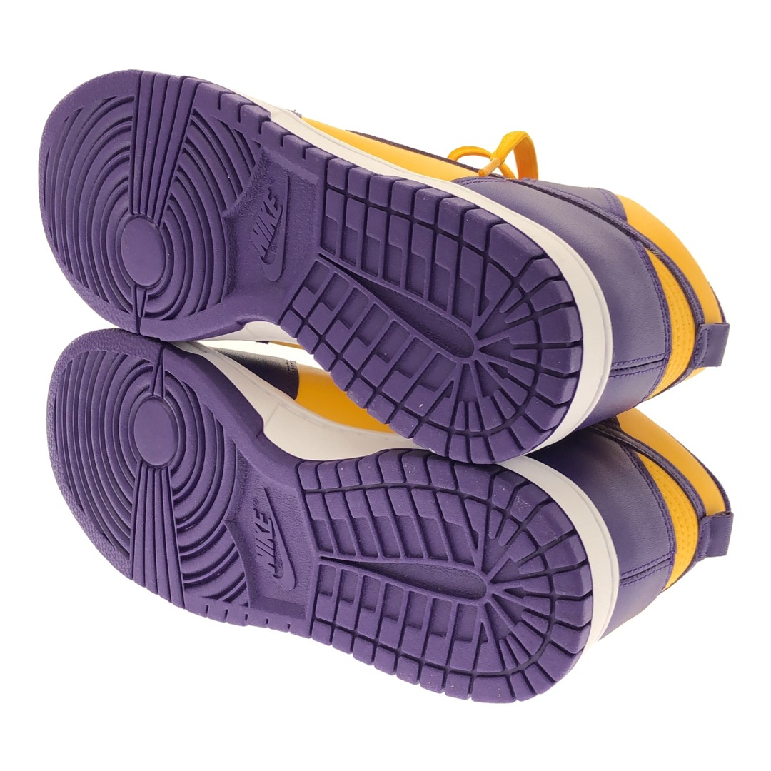 Nike DUNK HIGH “LAKERS” DD1399-500 27cm (10.63 in) Used NE51-0
