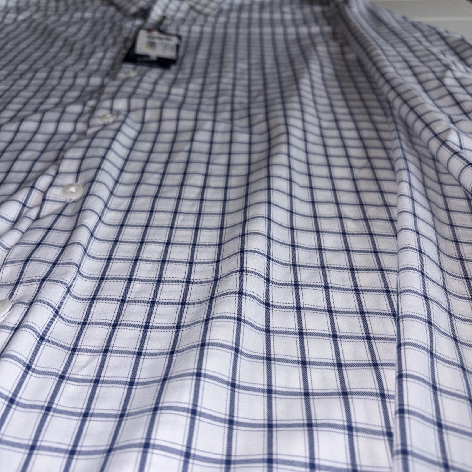 Bonobos Men’s Slim Fit Button-Down Tech Dress Shirt, Blue, Size XXL NWT NEW