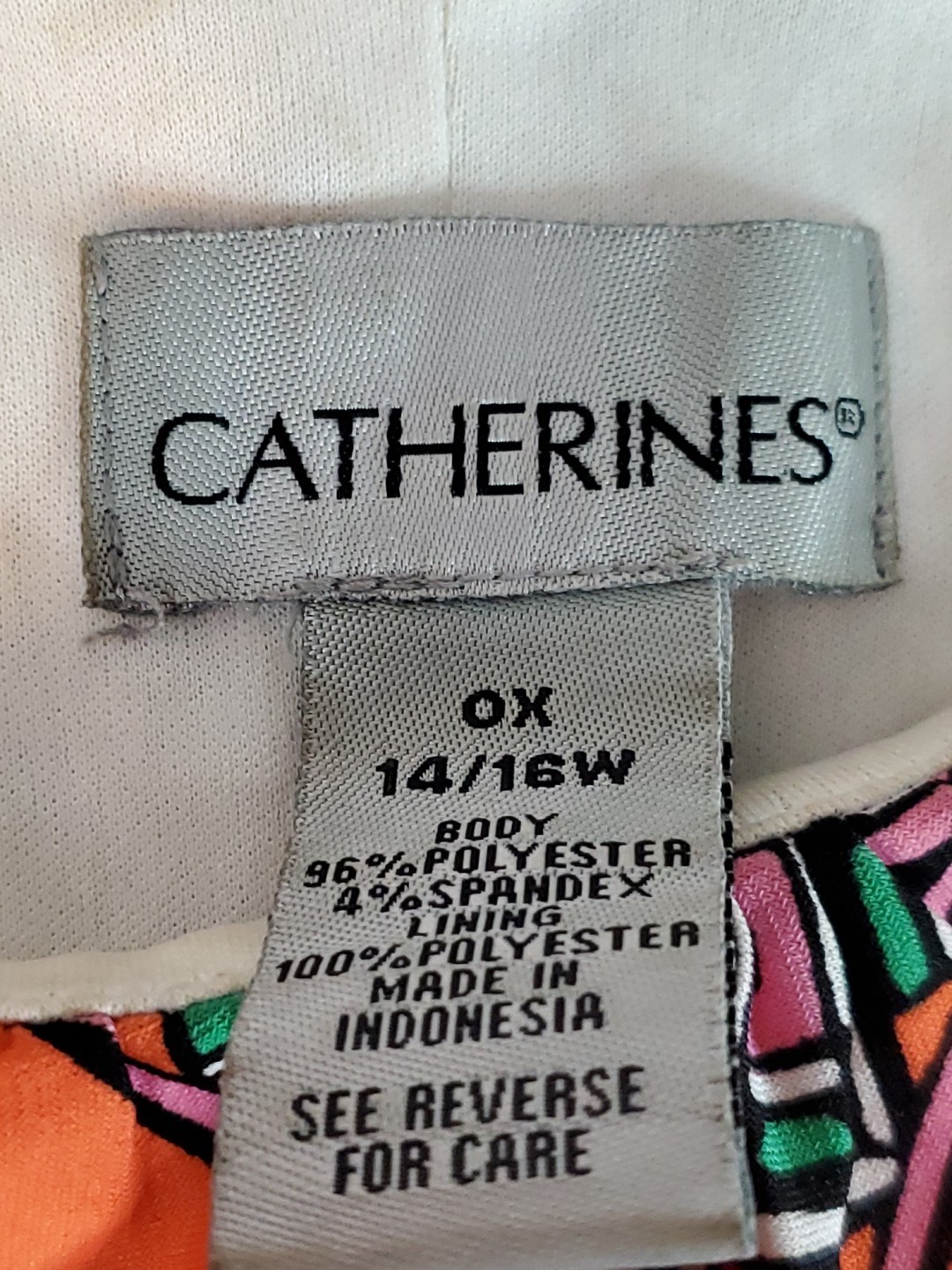 Catherines women dress size 14/16W sleeveless stretch tank maxi dress
