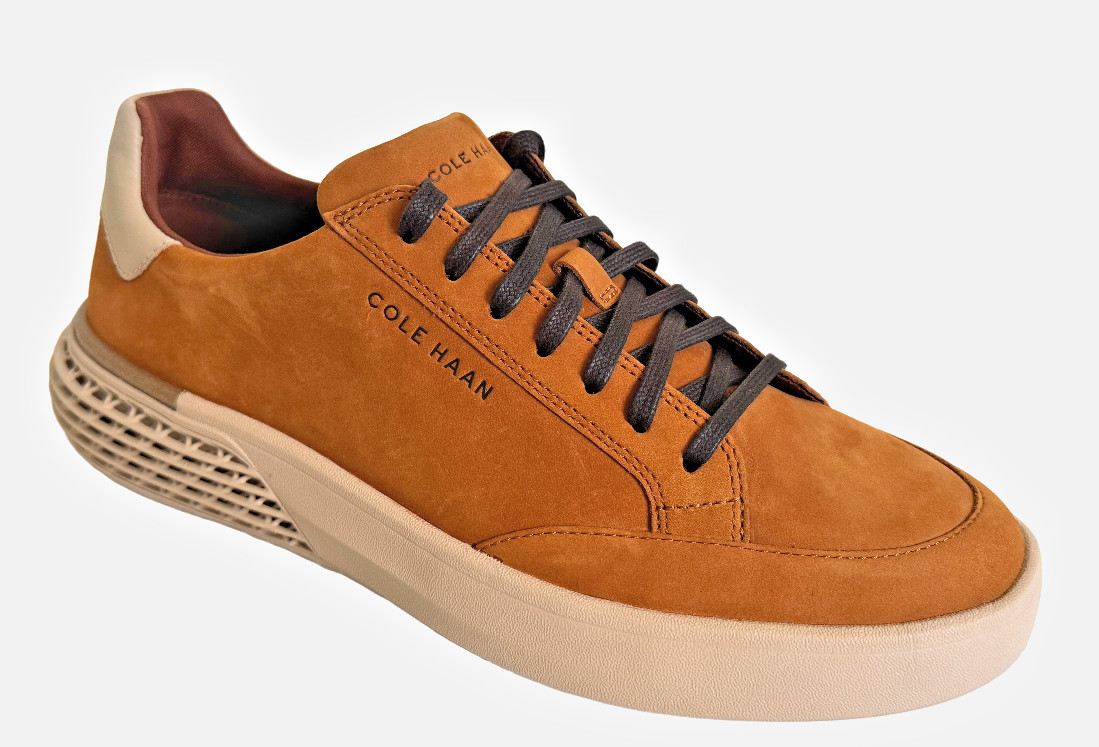 Cole Haan Mens GrandPro HALFCOURT SKYWEAVE Casual Shoes Sneakers Ginger US 8.5M