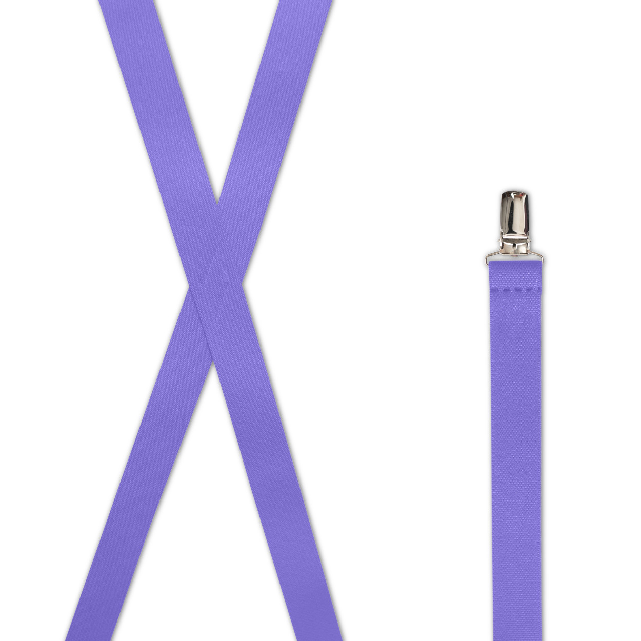 1″ Wide Suspenders with Strong Clips. Many Colors & Lengths. MADE IN USA