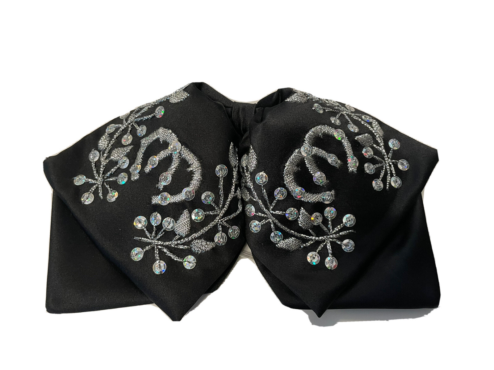 Mexican Charro and Mariachi Bow Tie / Moño /Corbata Charra/ Hand Embroidered