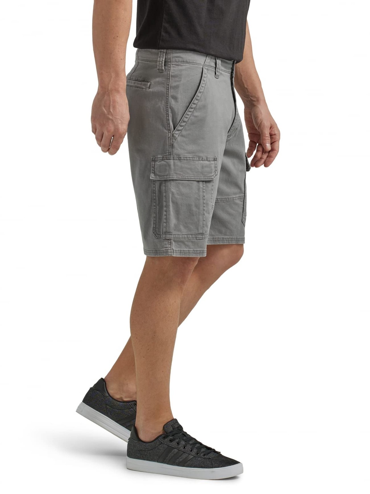Wrangler Authentics Classic Cargo Stretch Short Gunmetal 36 112336291