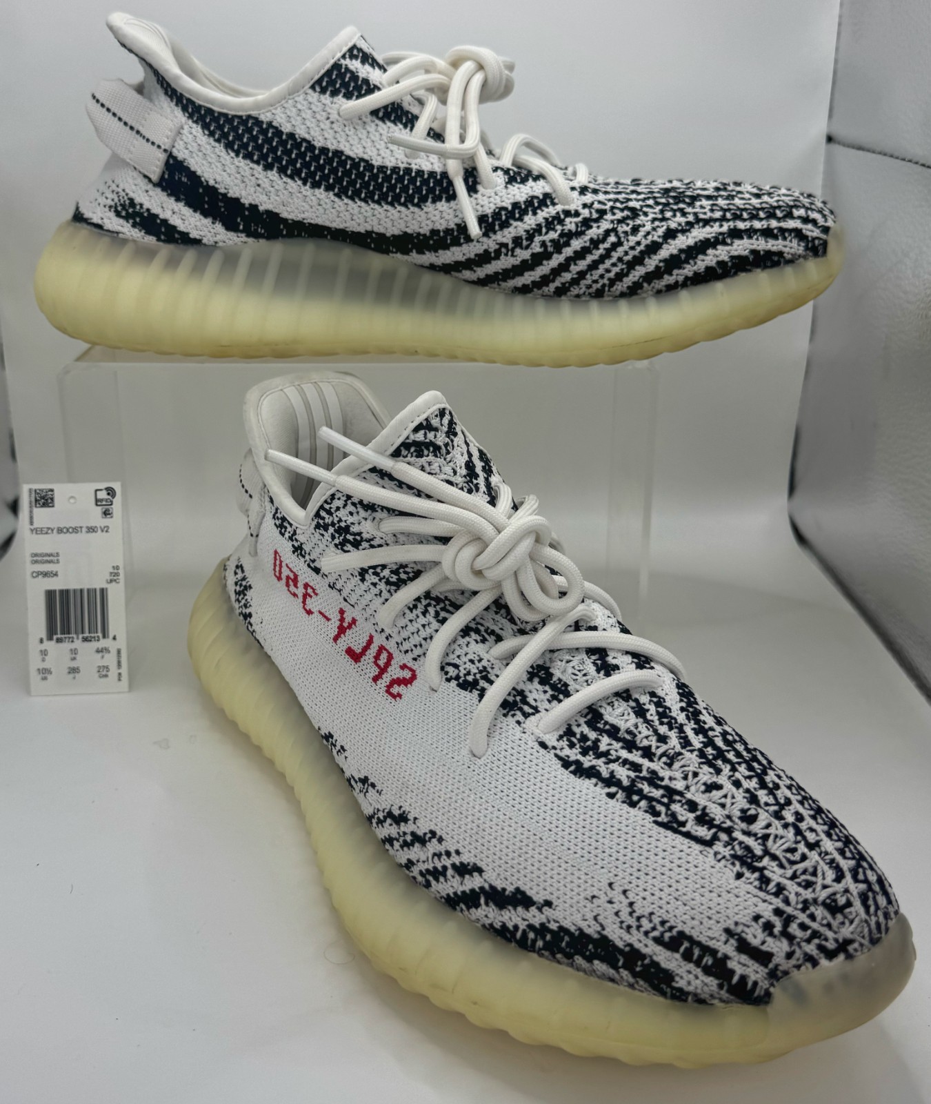 Adidas Yeezy Boost 350 V2 Zebra CP9654 Size 10.5