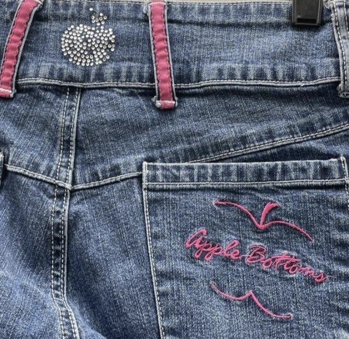 Y2K Apple Bottoms Women’s Bootcut Blue Denim Jeans Size 27