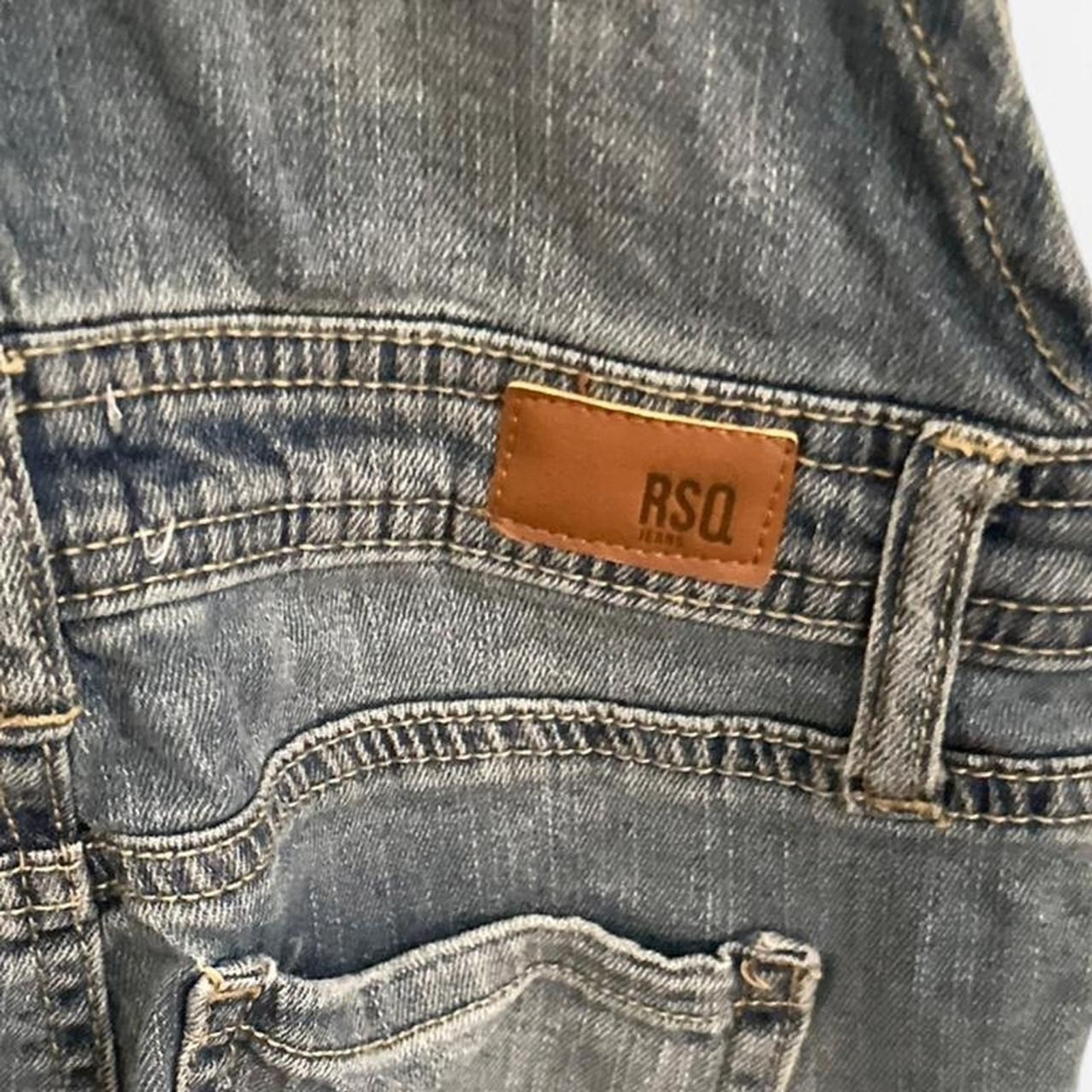 Rsq Women’s Blue and Navy Dungarees-overalls