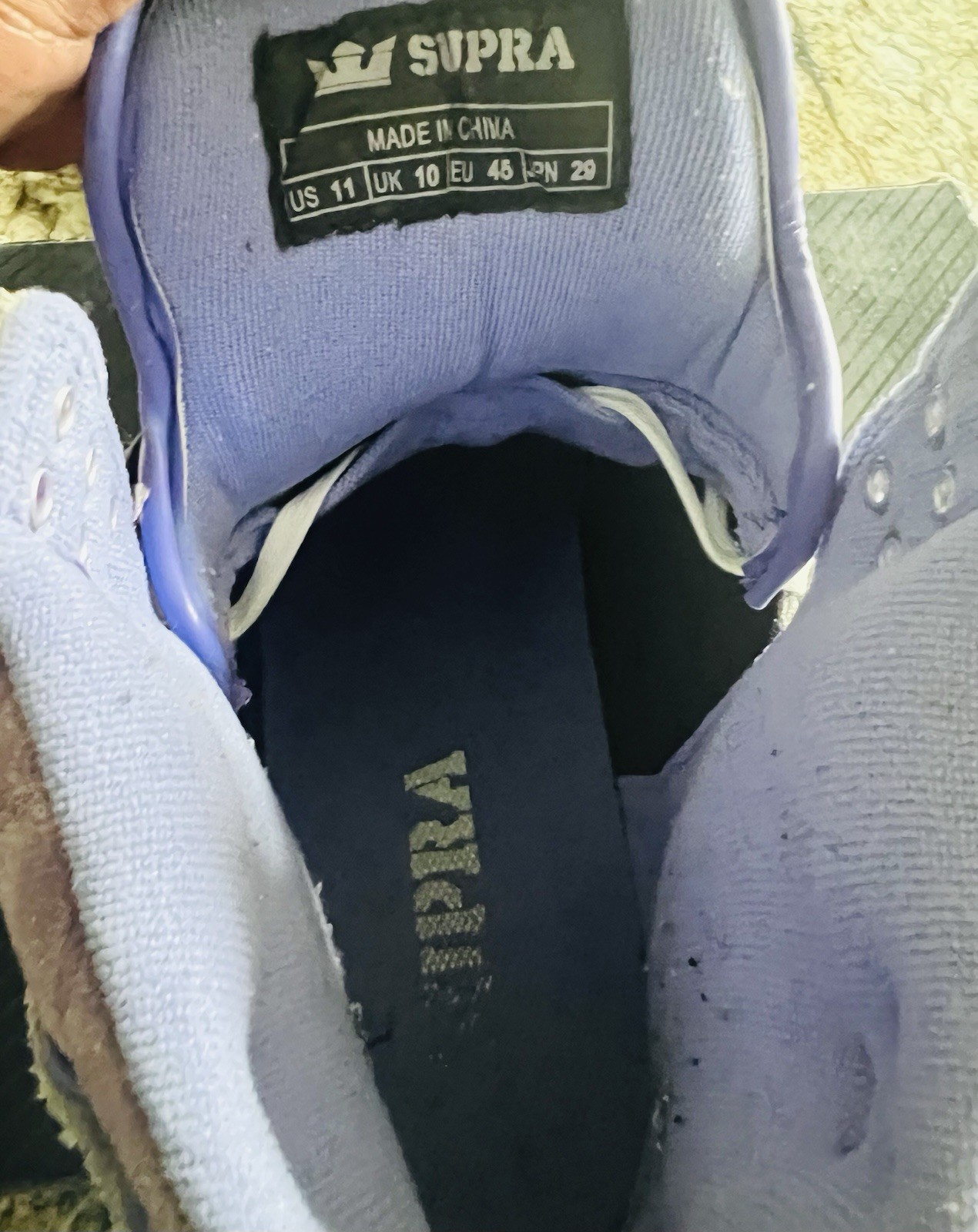 Supra Skytop Chad Muska Pro Purple Tie Dye (Limited) US Size 11 w/box RARE