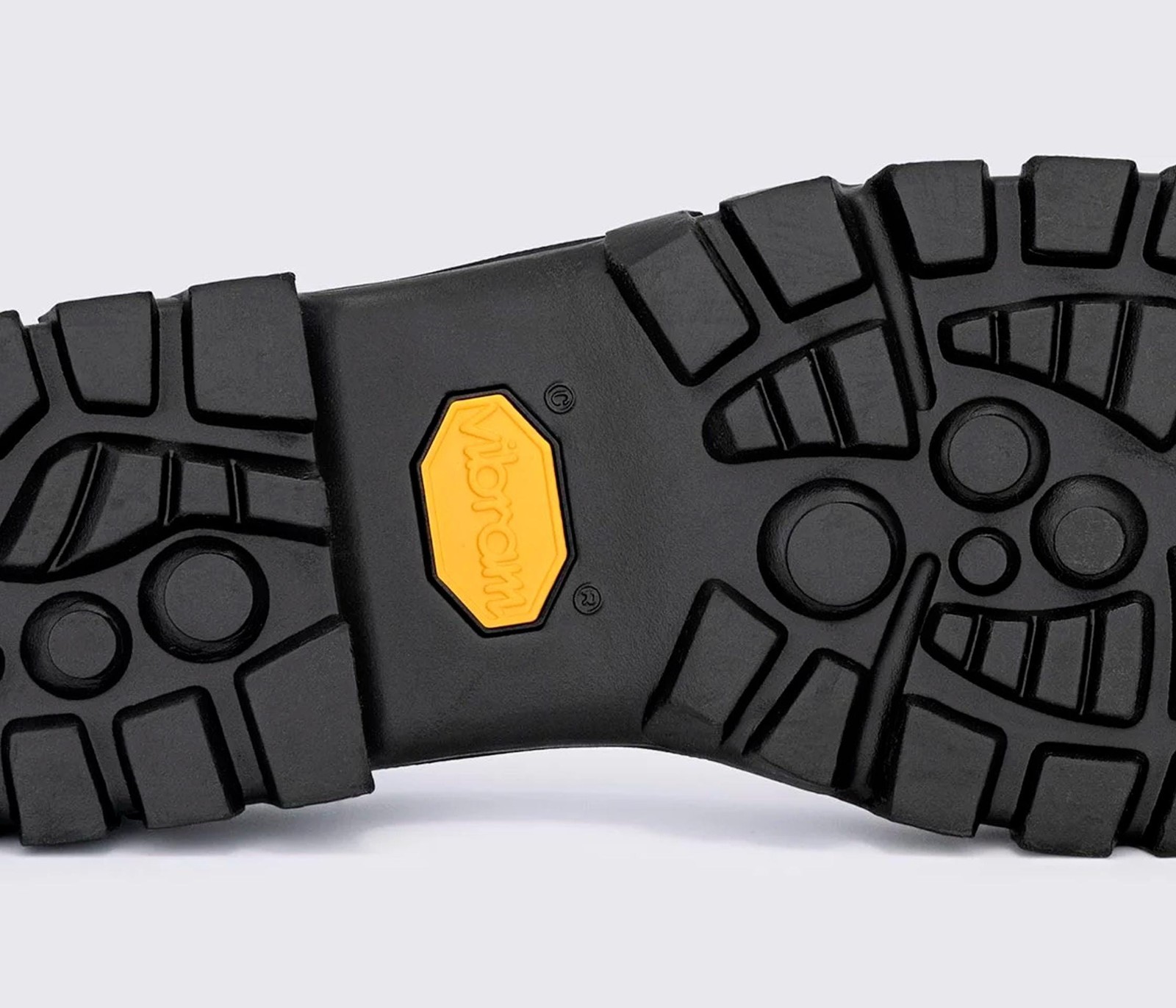 Vibram 1375 BIFIDA Black Cup Sole Made In Italy (1 Pair) Size 46