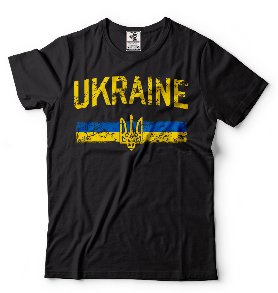 Support Ukraine T-shirt Ukraine Flag Logo Shirt Trident Tryzub Tee shirt