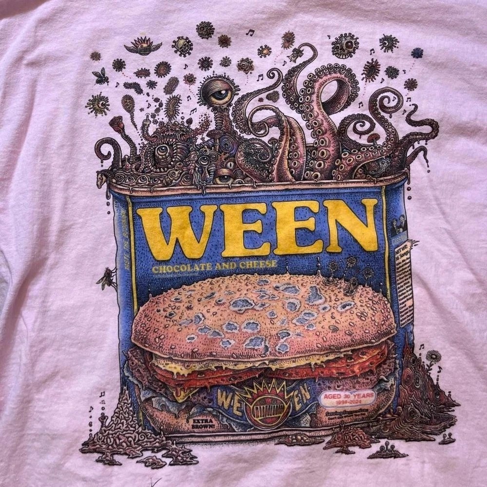 Remake Ween band 90s Light Pink Retro T shirt Unisex tee Classic style S-5XL