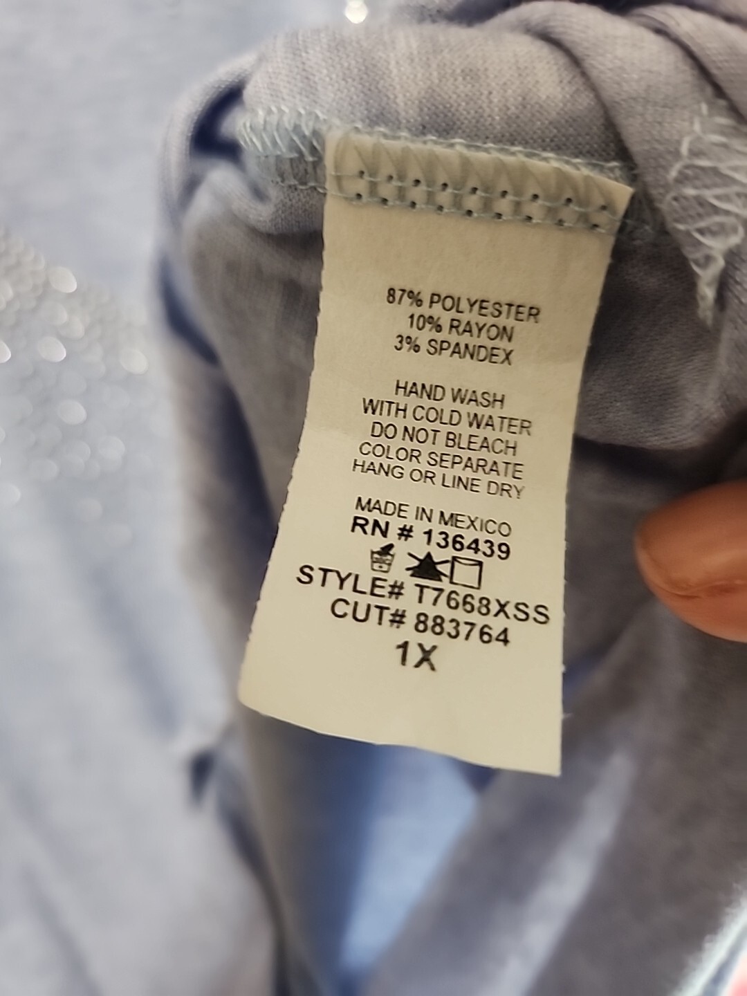 SJS Womens Handkerchief Hem Blouse Tunic Top C75