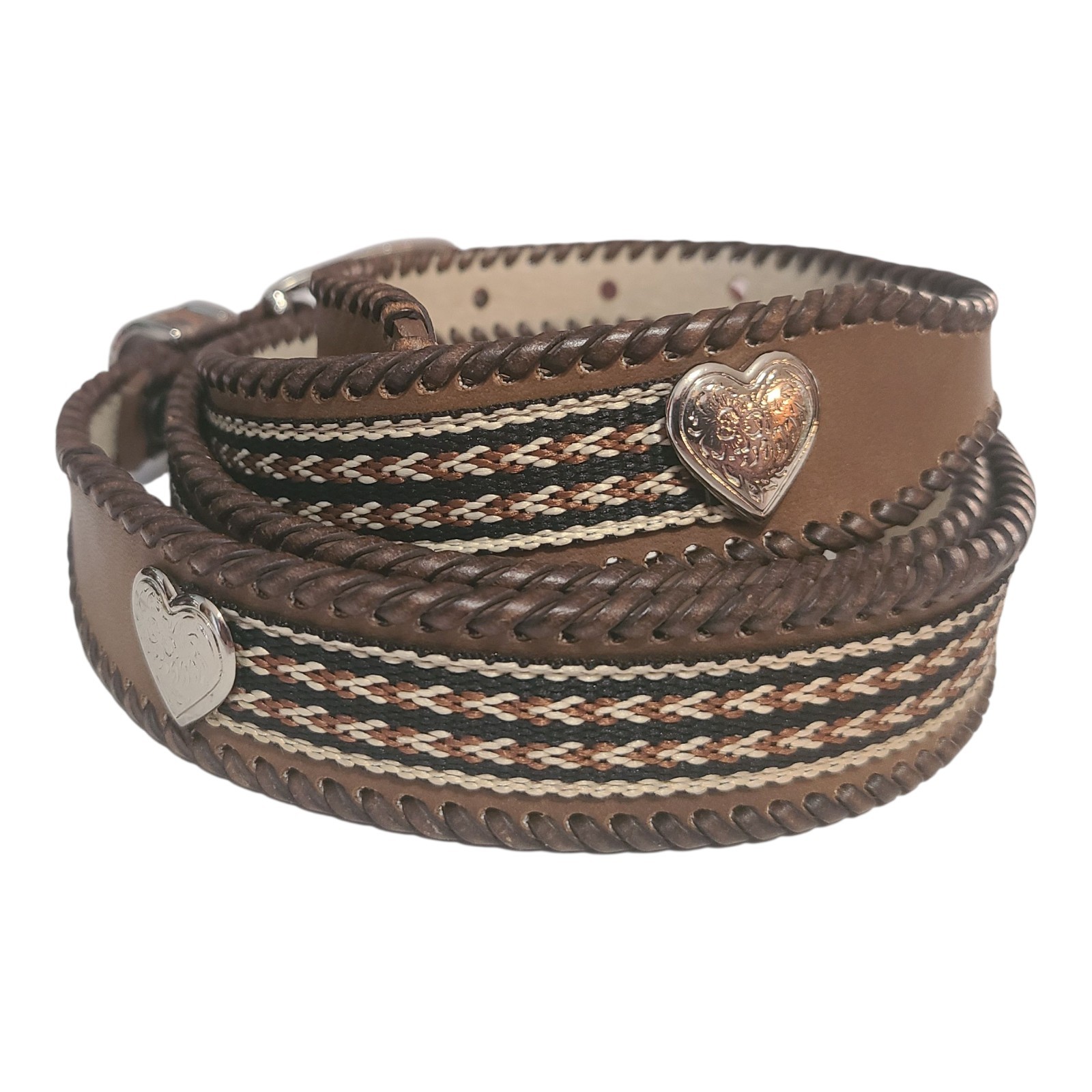 Wrangler Genuine Leather, Vintage, western belt women. Size XXL (42-46) Waist.