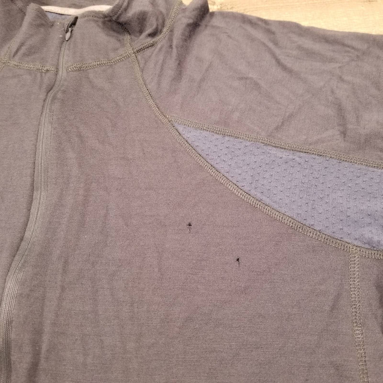 Endura Baa Baa Merino Tech Quarter Zip Baselayer Cycling Jersey Shirt Size XXL